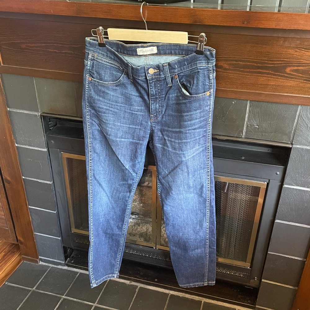 Madewell 9” High Riser Skinny Crop Jean- Size 31